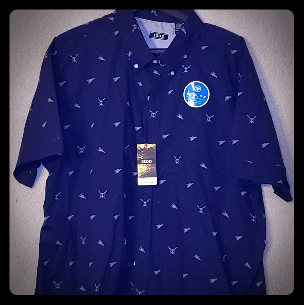 Izod mens fashion shirt 2xl